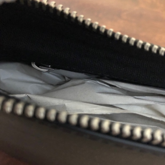 brandy melville black faux leather purse mini bag - Picture 4 of 4